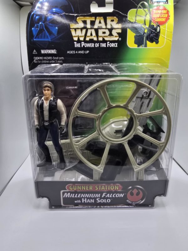 Star Wars Gunner Station Millennium Falcon with Han Solo