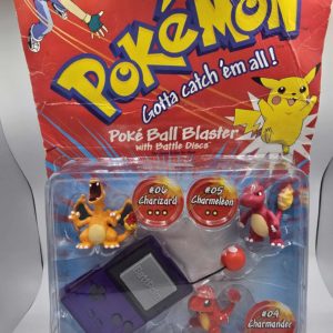 Pokémon Vintage Poke Ball Blaster Set – Charmander Evolution Line (#04–#06)