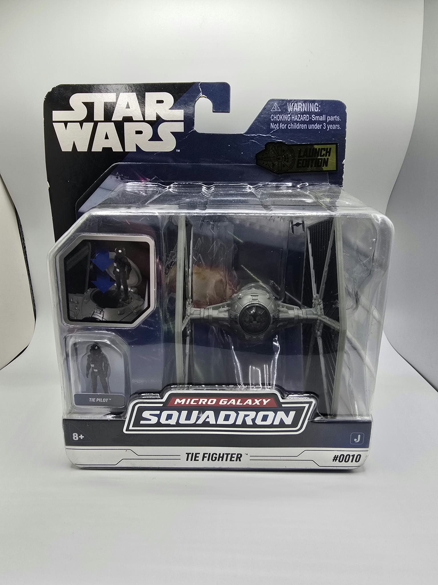 Star Wars Micro Galaxy Squadron: Imperial TIE Fighter #0010 – Launch Edition
