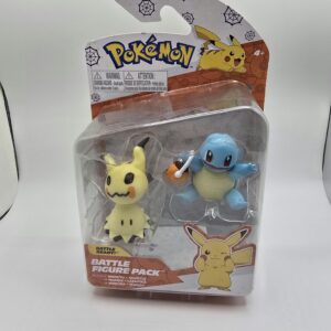 Pokémon Halloween Battle Figure 2-Pack: Mimikyu & Trick-or-Treat Squirtle