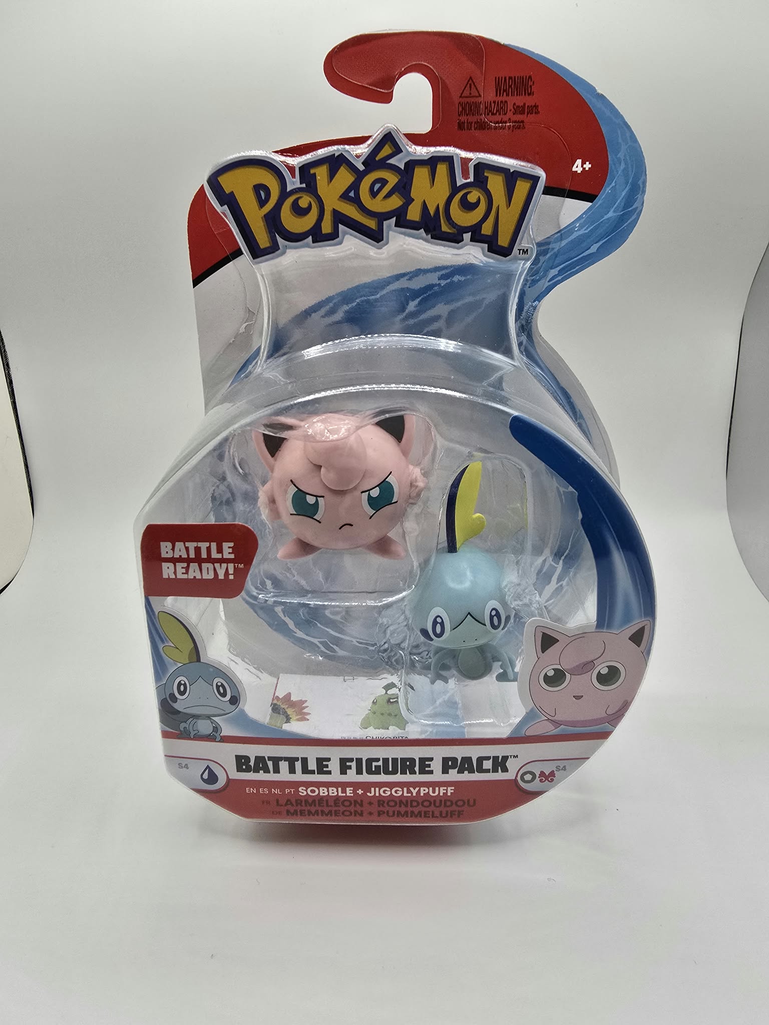 okémon Battle Figure 2-Pack: Sobble & Jigglypuff