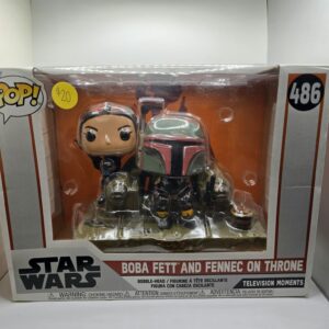 Funko Pop! Star Wars: Television Moments - Boba Fett & Fennec on Throne #486
