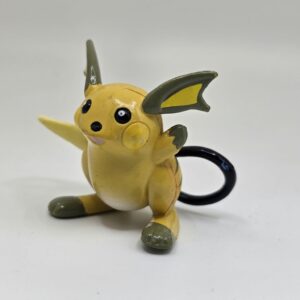 Vintage TOMY Pokémon Raichu 1.5-Inch Mini Figure (Waving Pose Variant)