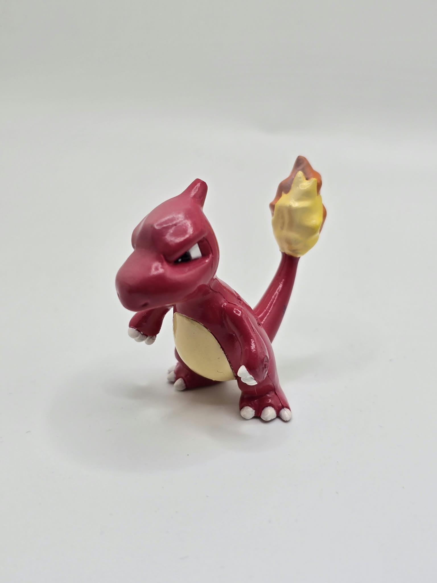 Vintage TOMY Pokémon Charmeleon 2-Inch Mini Figure (Item B – Clean Belly)