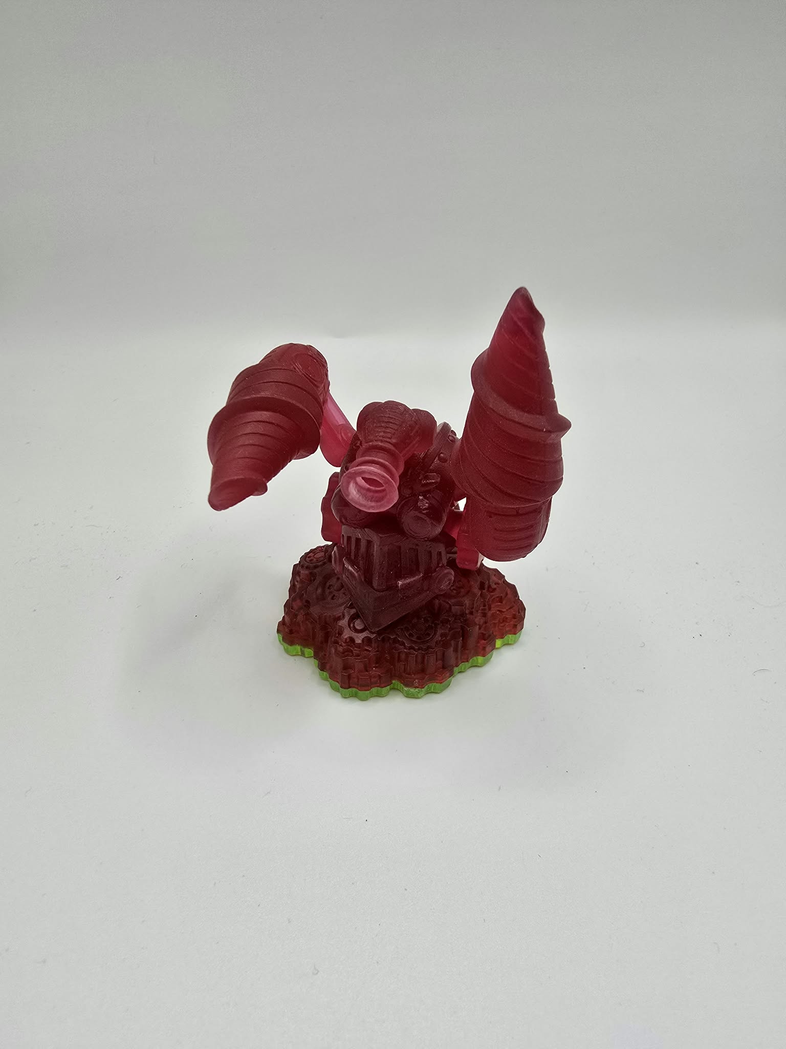 Skylanders Spyro's Adventure Red Translucent Drill Sergeant (Tech Element) - Chase Variant