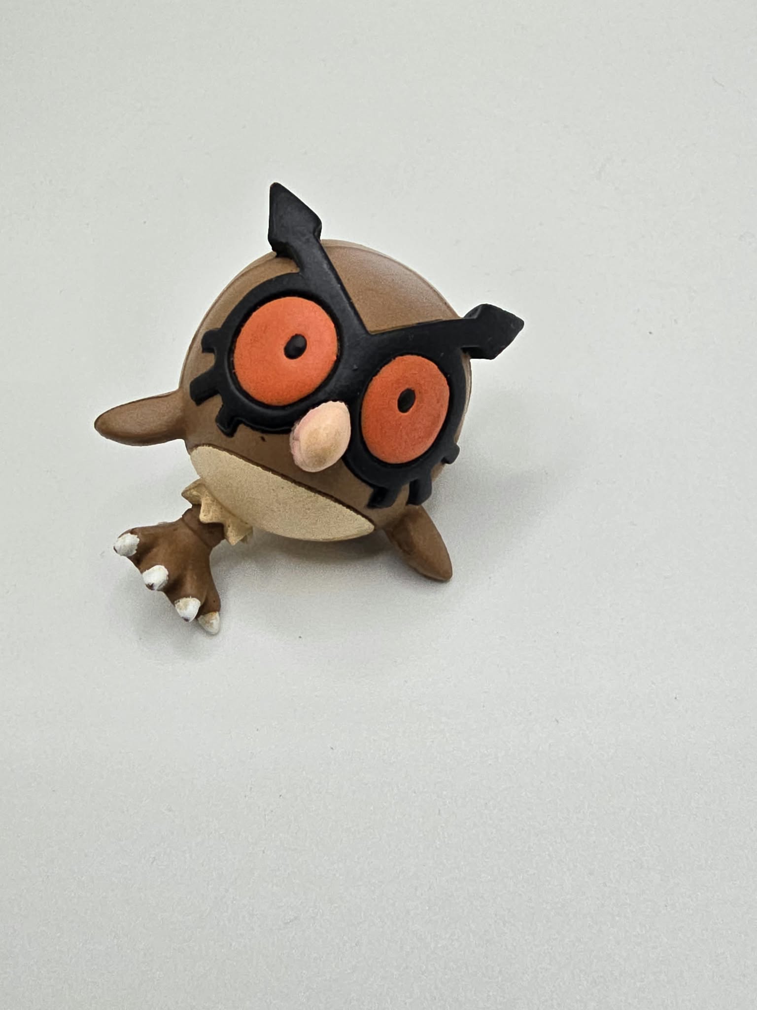 Vintage TOMY Pokémon Hoothoot 1.5-Inch Mini Figure