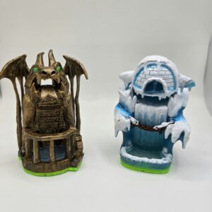 Skylanders Adventure Pack Level Piece 2-Item Bundle: Dragon's Peak & Empire of Ice