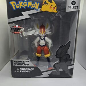 Pokémon Select 6" Articulated Cinderace Figure (Trainer Team Series)